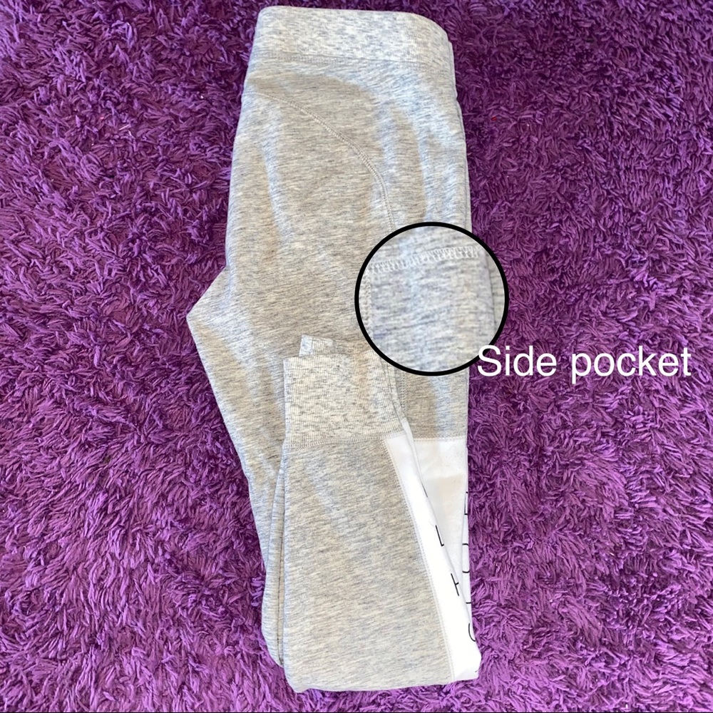 Hollister black , grey , and white sweat pants